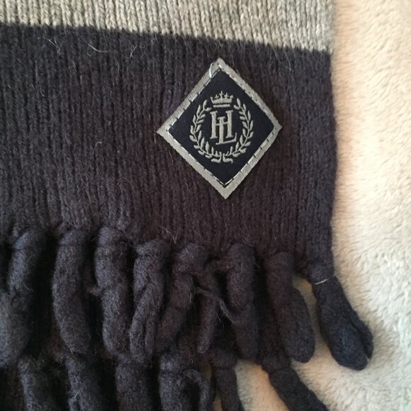 HENRY LLOYD pure wool scarf - Picture 4 of 4